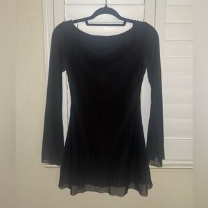 Princess Polly Lukea Long Sleeve Mini Dress (size 2)